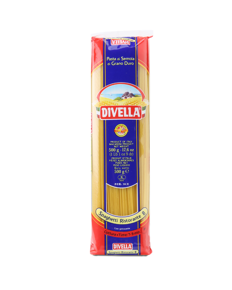 Spaghetti 500g Divella (Expiry Date 31 December 2019) Carecci & Figli